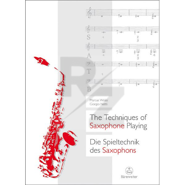 Image Bärenreiter Die Spieltechnik des Saxophons