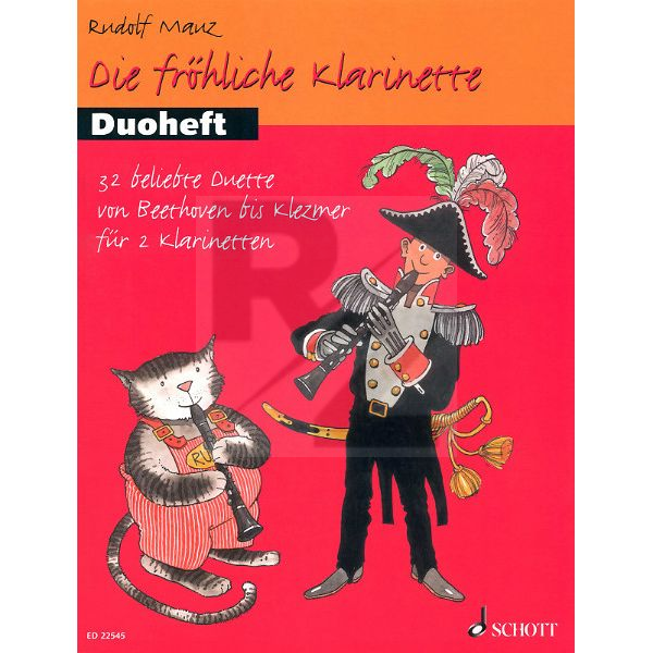Image Schott Fröhliche Klarinette Duo 1