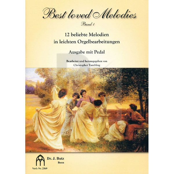 Image Dr. J. Butz Musikverlag Best Loved Melodies 1 Organ