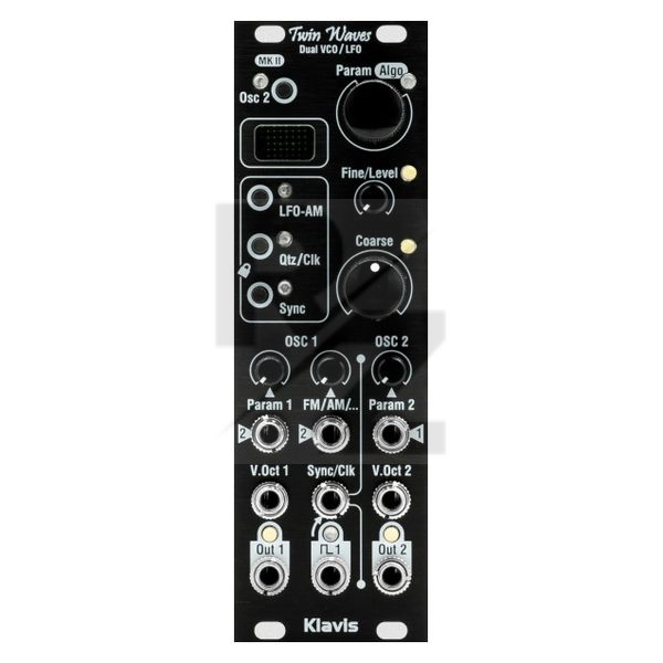 Image Klavis Twin Waves MKII Black