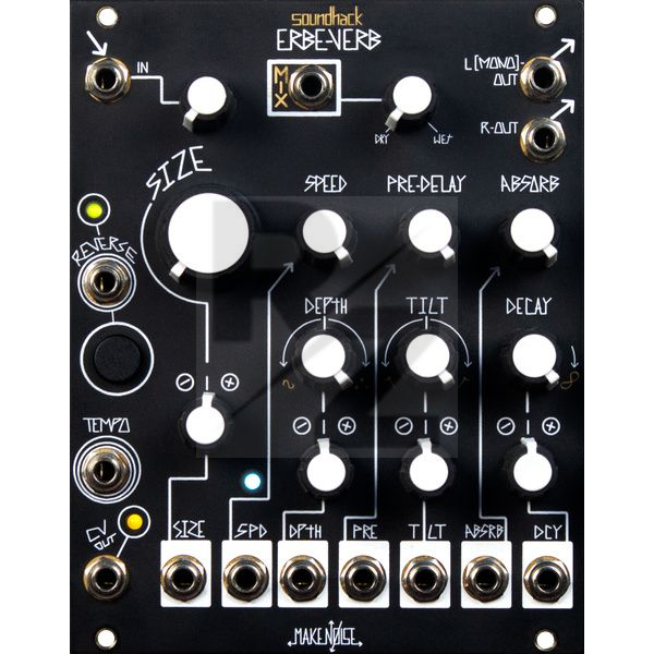 Image Make Noise Erbe-Verb Black & Gold