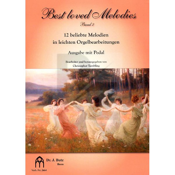 Image Dr. J. Butz Musikverlag Best Loved Melodies 2 Organ