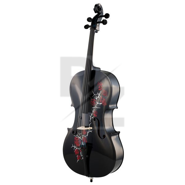 Image Thomann Red Rose Cello 4/4 BK