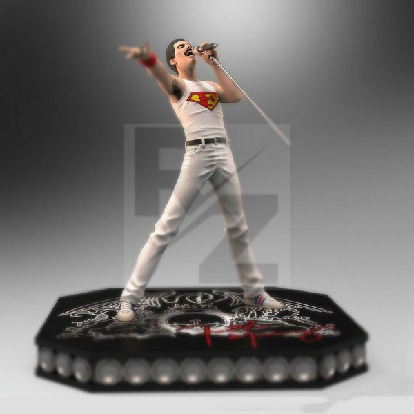 Image Knucklebonz Freddie Mercury Rock Iconz