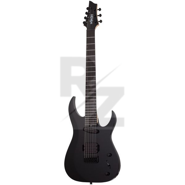 Schecter Sunset -7 Triad Gloss Black Image Schecter Sunset -7 Triad Gloss Black