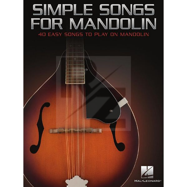 Image Hal Leonard Simple Songs For Mandolin