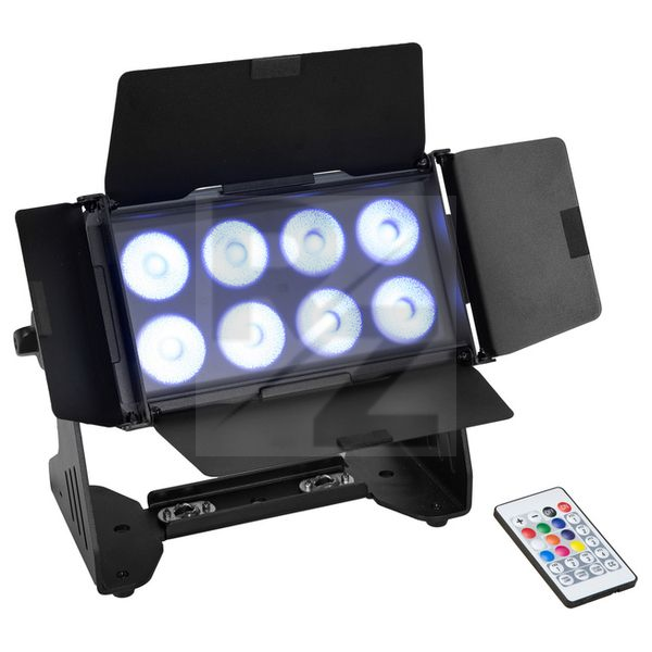 Image Eurolite Multiflood IP 8x10W RGBW