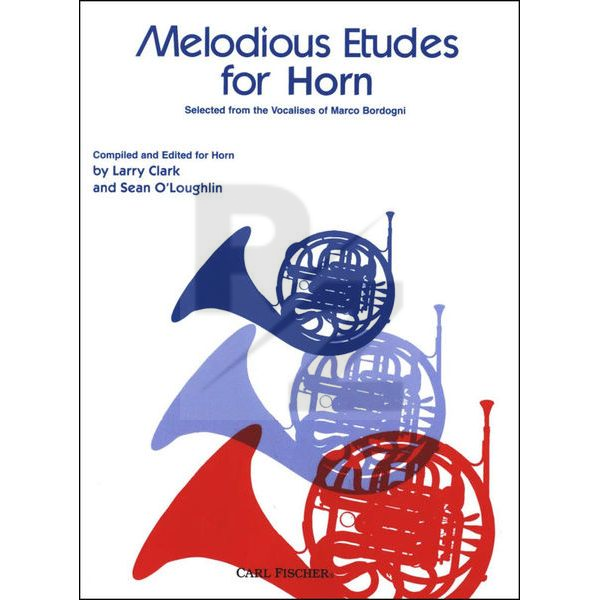 Image Carl Fischer Melodious Etudes for Horn