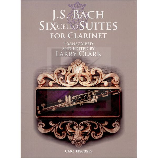 Image Carl Fischer Bach Six Cello Suites Clarinet