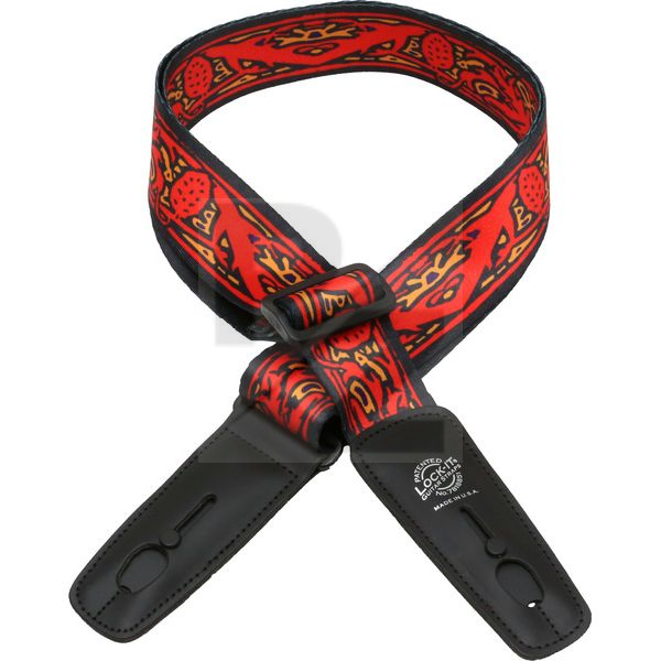 Image Lock-It Strap  Bob Masse Red Thistles