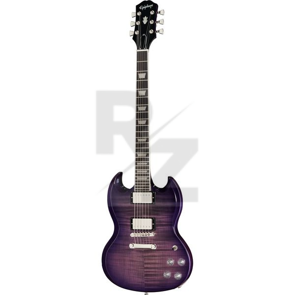 Epiphone SG Modern Figured Purple Burst Image Epiphone SG Modern Figured Purple Burst