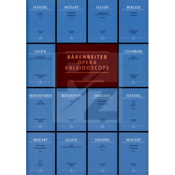 Image Bärenreiter Opera Kaleidoscope for Soprano