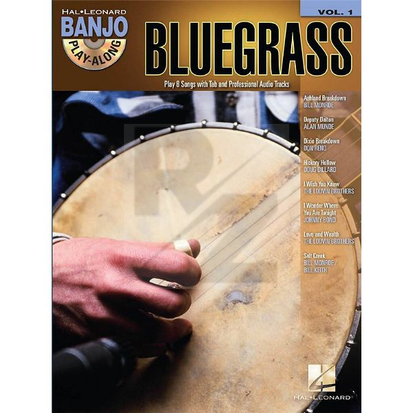 Image Hal Leonard Banjo Play-Along Bluegrass