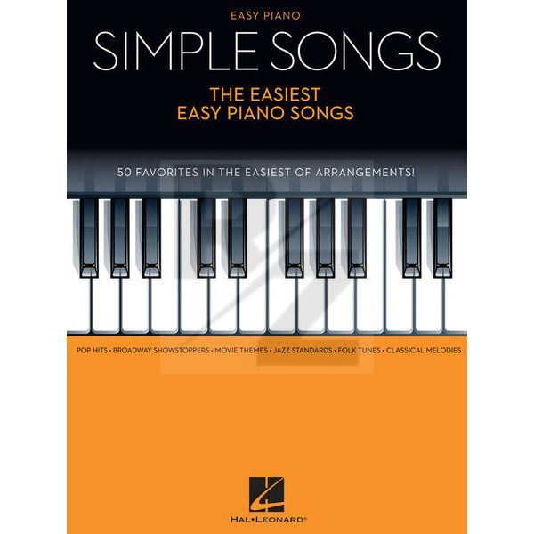 Image Hal Leonard Simple Songs Piano