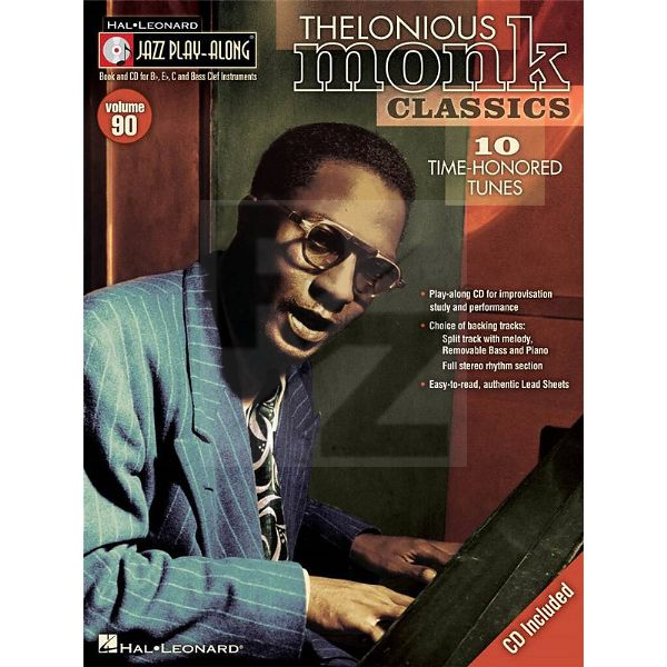 Image Hal Leonard Jazz Play-Along T. Monk