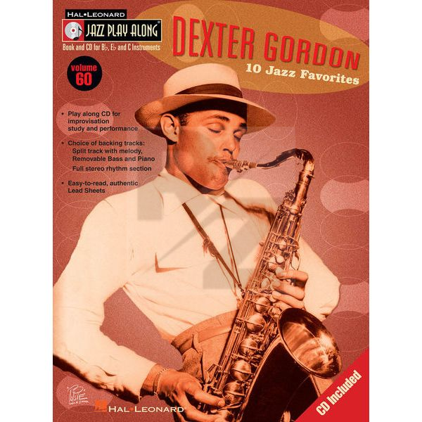 Image Hal Leonard Jazz Play-Along Dexter Gordon