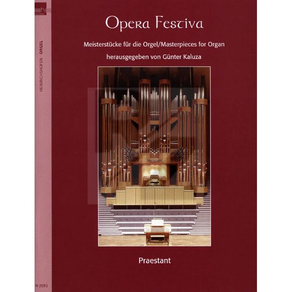 Image Heinrichshofen Verlag Opera Festiva Orgel
