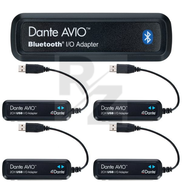 Image Dante AVIO USB  2x2 Pack + free BT