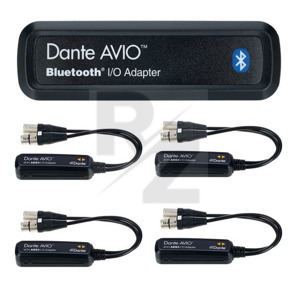 Image Dante AVIO AES3 2x2 Pack + free BT