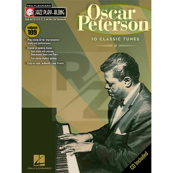 Image Hal Leonard Jazz-Play-Along Oscar Peterson