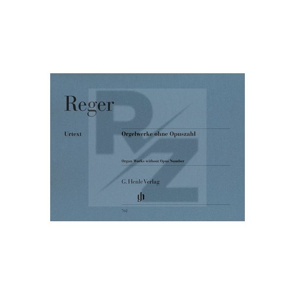 Image Henle Verlag Reger Orgelwerke ohne Opuszahl