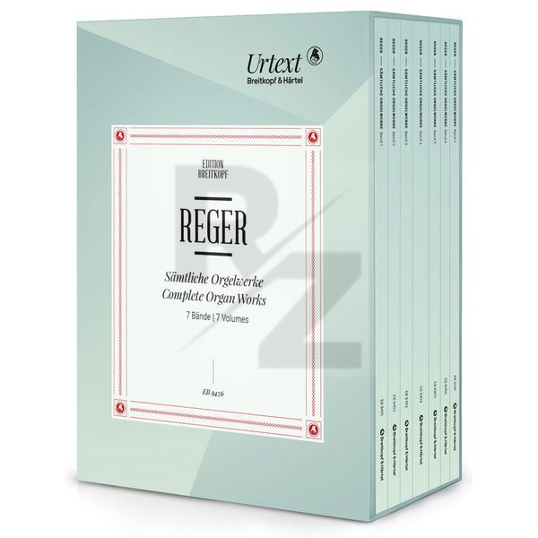 Image Breitkopf & Härtel Reger Sämtliche Orgelwerke