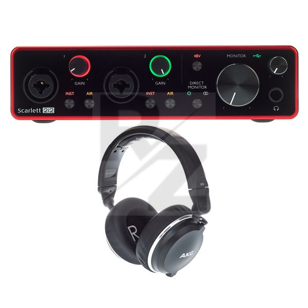 Focusrite Scarlett 2i2 3rd Headphone Bdl Image Focusrite Scarlett 2i2 3rd Headphone Bdl