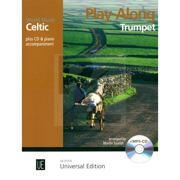 Image Universal Edition Celtic Play-Along Trumpet