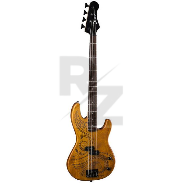 Image Luna Guitars Tattoo Electric Bass 34