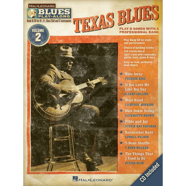Image Hal Leonard Blues Play-Along Texas Blues