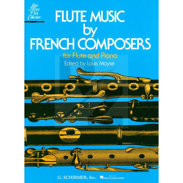 Image G. Schirmer Flute Music French Composers