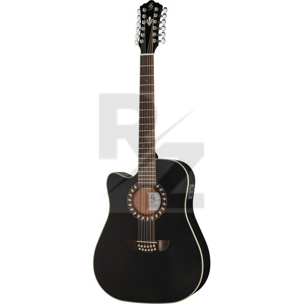 Harley Benton Custom Line CLD-10SCE-12BKS LH Image Harley Benton Custom Line CLD-10SCE-12BKS LH