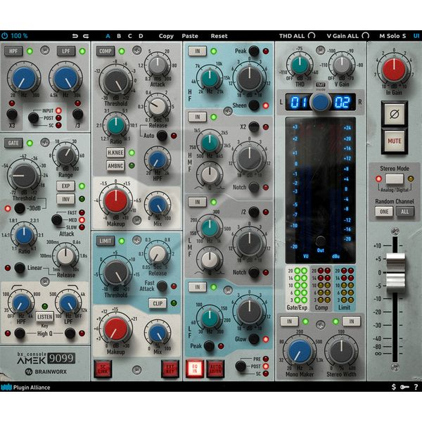 Image Brainworx bx_console AMEK 9099