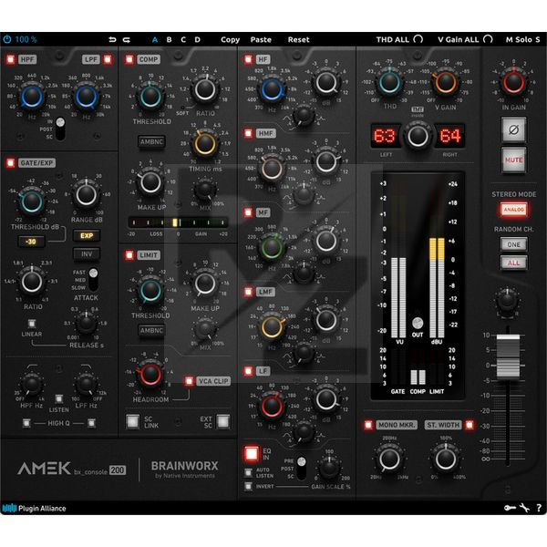 Image Brainworx bx_console AMEK 200
