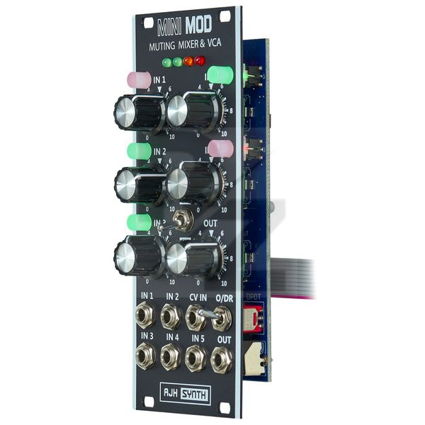 Image AJH Synth Muting Mixer & VCA black