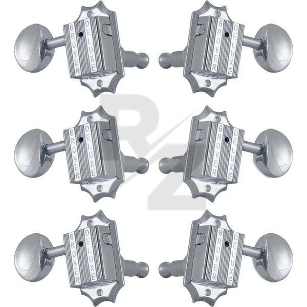 Grover 136 C Guitar Machines Chrome Image Grover 136 C Guitar Machines Chrome