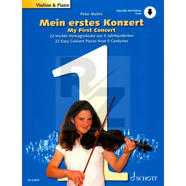Schott Mein erstes Konzert Violine Image Schott Mein erstes Konzert Violine