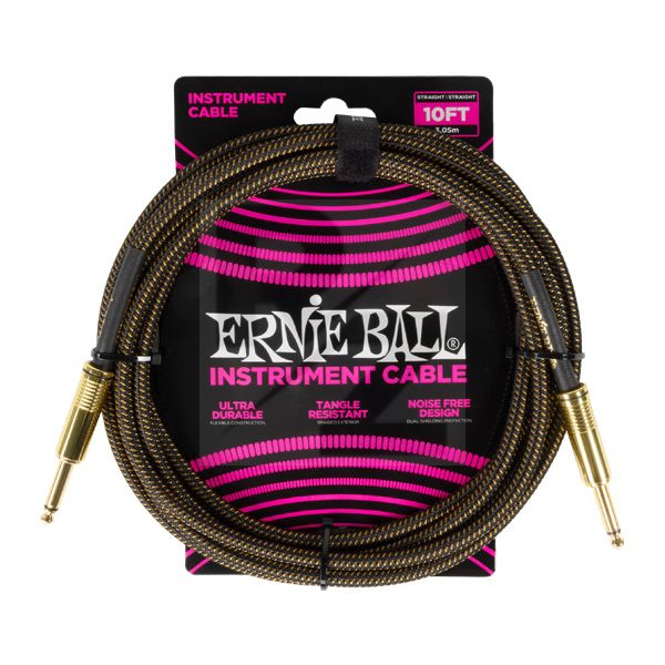 Image Ernie Ball Instr.Cable Braided 10ft PD
