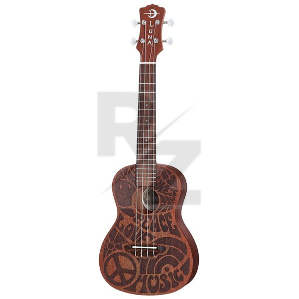 Image Luna Guitars Uke Love Music Peace Concert