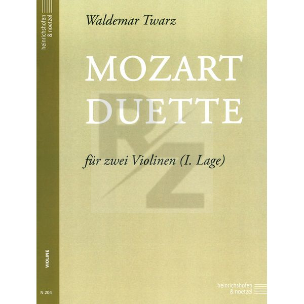 Image Heinrichshofen Verlag Mozart Duette Violin
