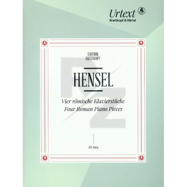 Image Breitkopf & Härtel Hensel Römische Klavierstücke