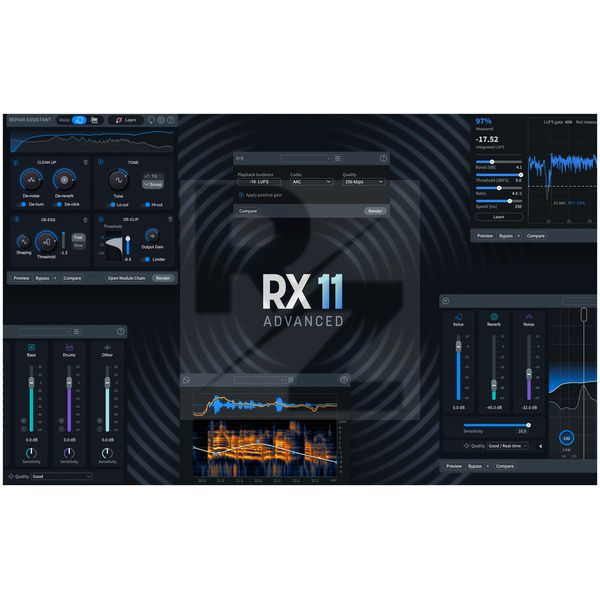 iZotope RX 11 Adv UPG RX 1-10 Std Image iZotope RX 11 Adv UPG RX 1-10 Std