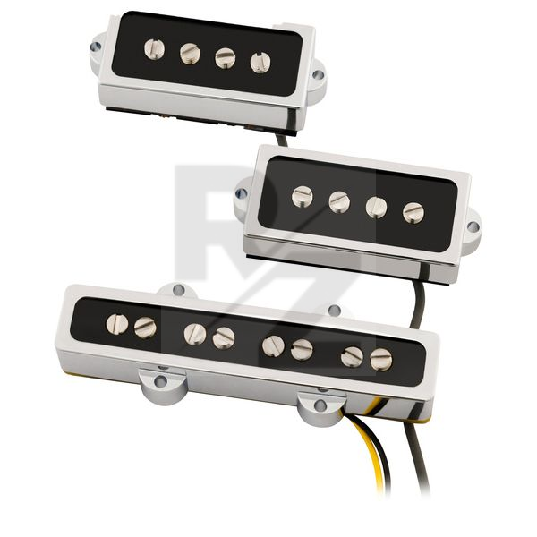 Image Fender Cobalt Chrome P/J Bass Set
