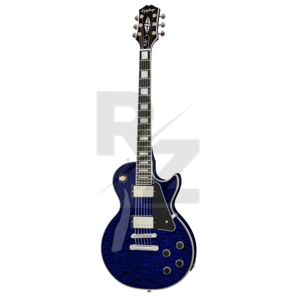 Epiphone Les Paul Custom Quilt Viper BL Image Epiphone Les Paul Custom Quilt Viper BL
