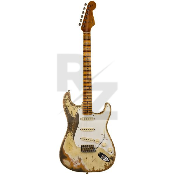 Image Fender 56 Strat India Ivory SH Relic