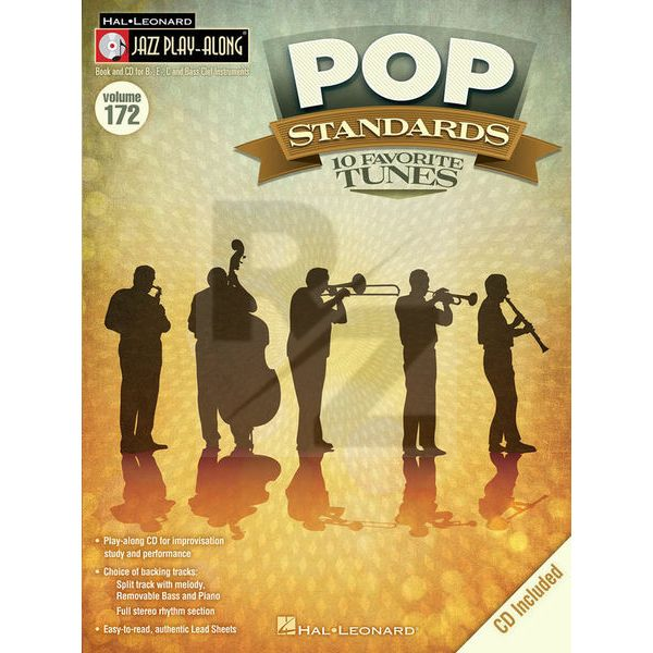 Image Hal Leonard Jazz Play-Along Pop Standards