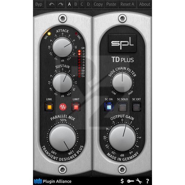Image Plugin Alliance SPL Transient Designer Plus
