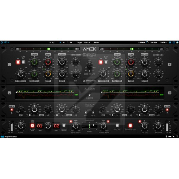 Image Plugin Alliance Amek Mastering Compressor