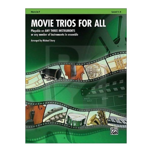 Image Alfred Music Publishing Movie Trios For All Horn