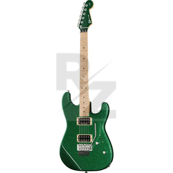Charvel San Dimas 2H FR Green Sparkle Image Charvel San Dimas 2H FR Green Sparkle